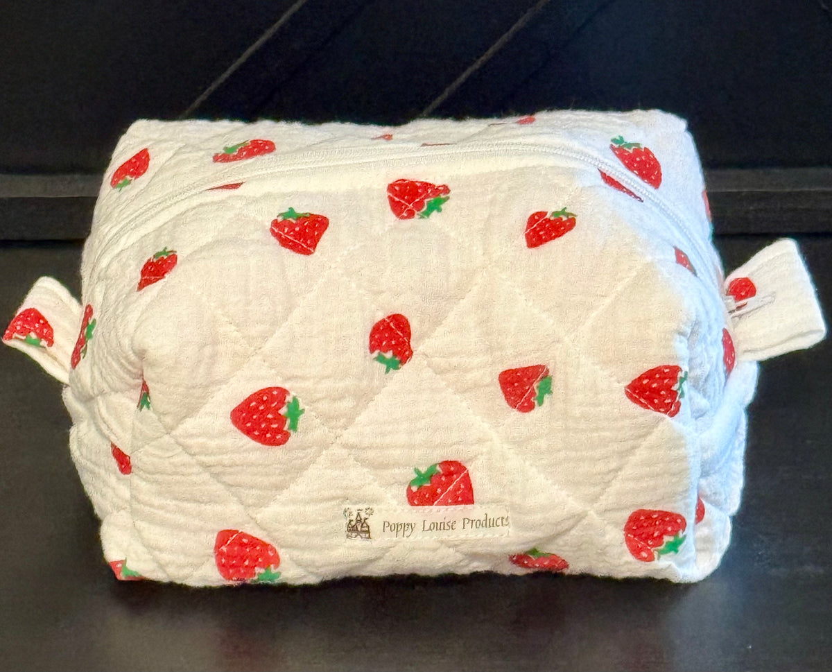 Makeup Bag - Strawberry Cutie