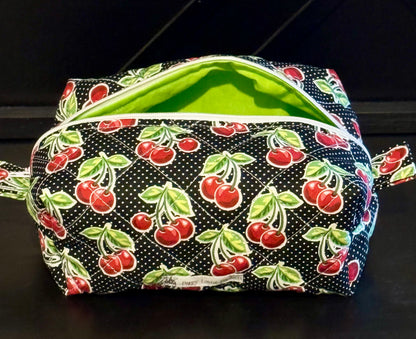 Makeup Bag - Black Cherry